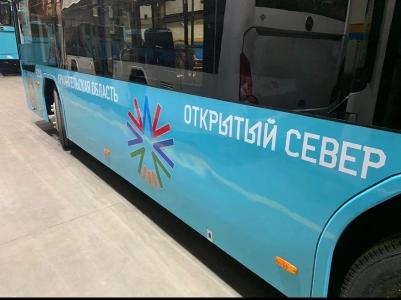 В Архангельск прибыла первая партия низкопольных автобусов 