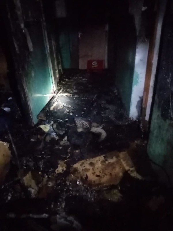 В Новодвинске горела комната, спасены четыре человека