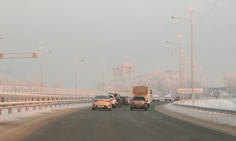 Северодвинский мост в Архангельске закроют 28 марта на сутки