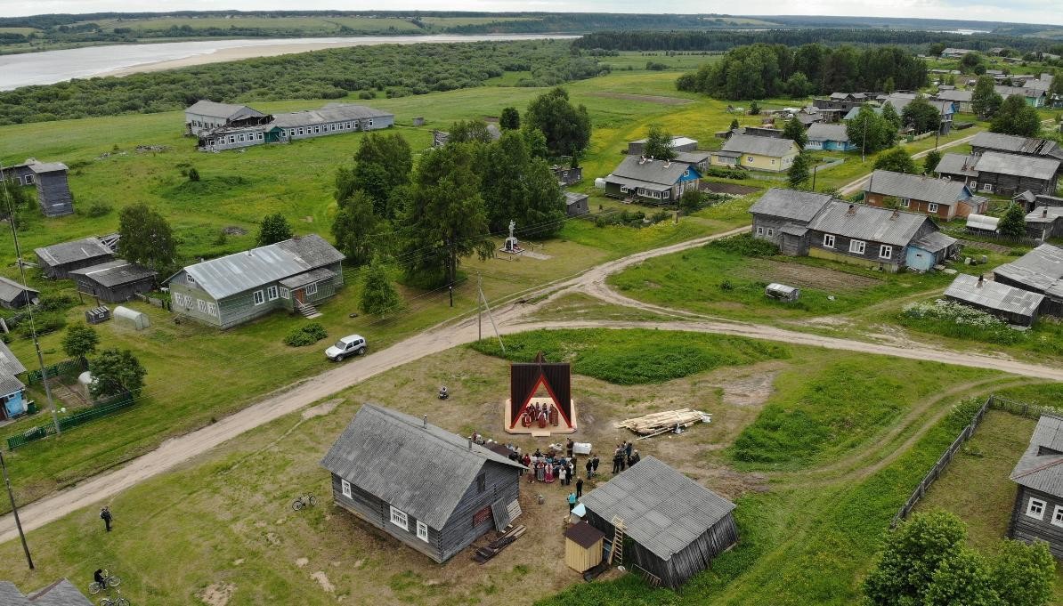 Деревня Шотогорка Пинежский район Архангельская область