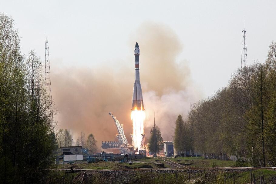 С космодрома Плесецк  запустили ракету в интересах военного ведомства