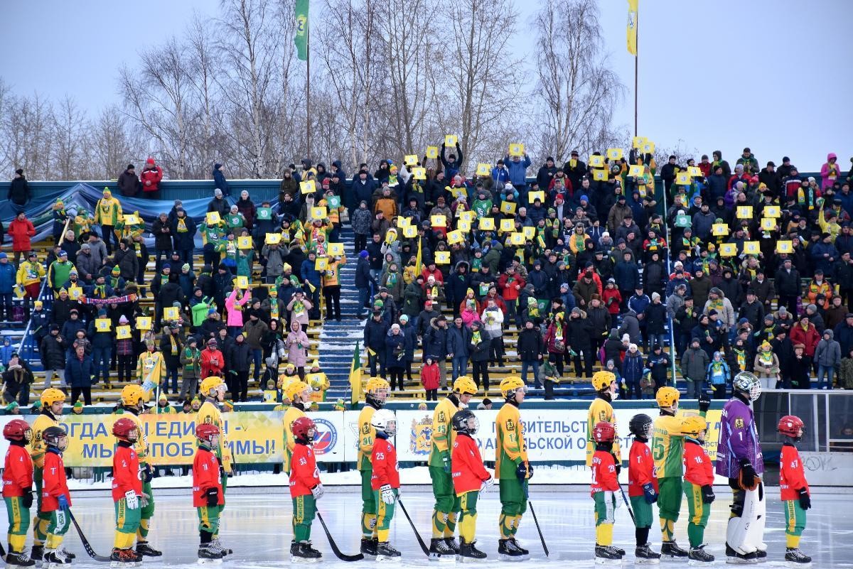 Архангельский «Водник» занял третье место на Чемпионате России по хоккею с мячом