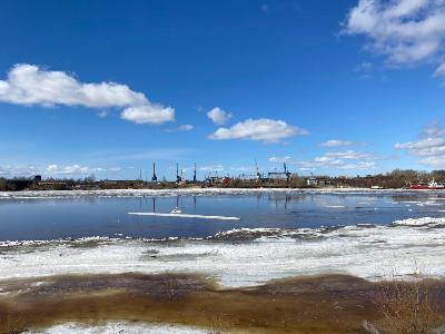 Северное УГМС: на реках Архангельской области начались подвижки льда