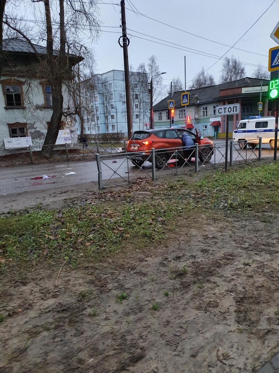 В ДТП в Северодвинске погибла женщина-пешеход