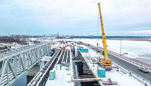 В Северодвинске продолжается ремонт моста на Ягры