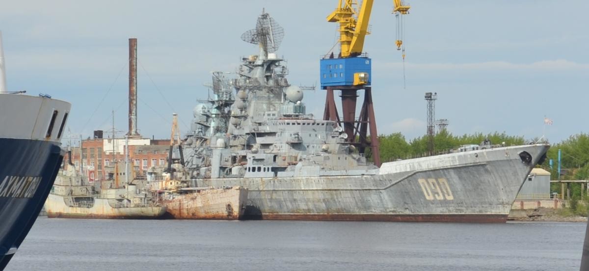 Более 400 миллионов рублей потратят на утилизацию атомного крейсера в Северодвинске 