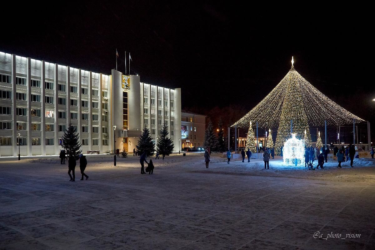 18 января в Архангельске начнут разбирать новогодние украшения