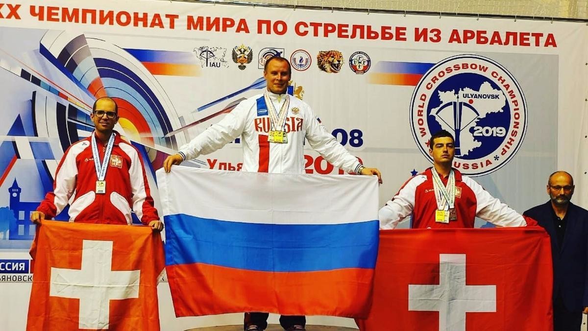 Новодвинец Станислав Кузнецов завоевал на чемпионате мира по стрельбе из арбалета шесть медалей