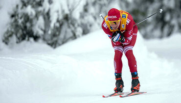 Архангельский лыжник Александр Большунов завоевал серебро в классической гонке на 15 км на «Тур де Ски»
