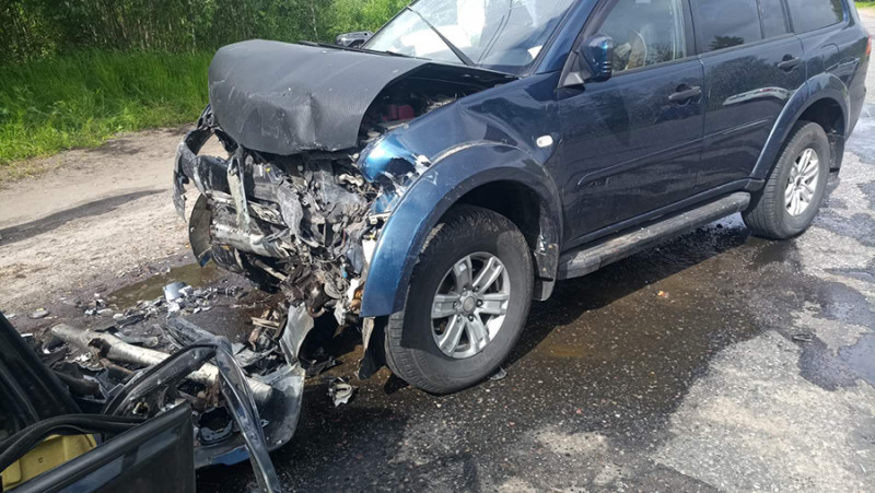 В Архангельске водитель ВАЗ погиб после столкновения с «Mitsubishi»