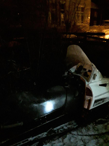 В Мезенском районе пьяный водитель снегохода устроил ДТП