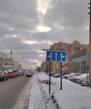 На Московском проспекте в Архангельске из-за установки новых дорожных знаков изменится схема движения
