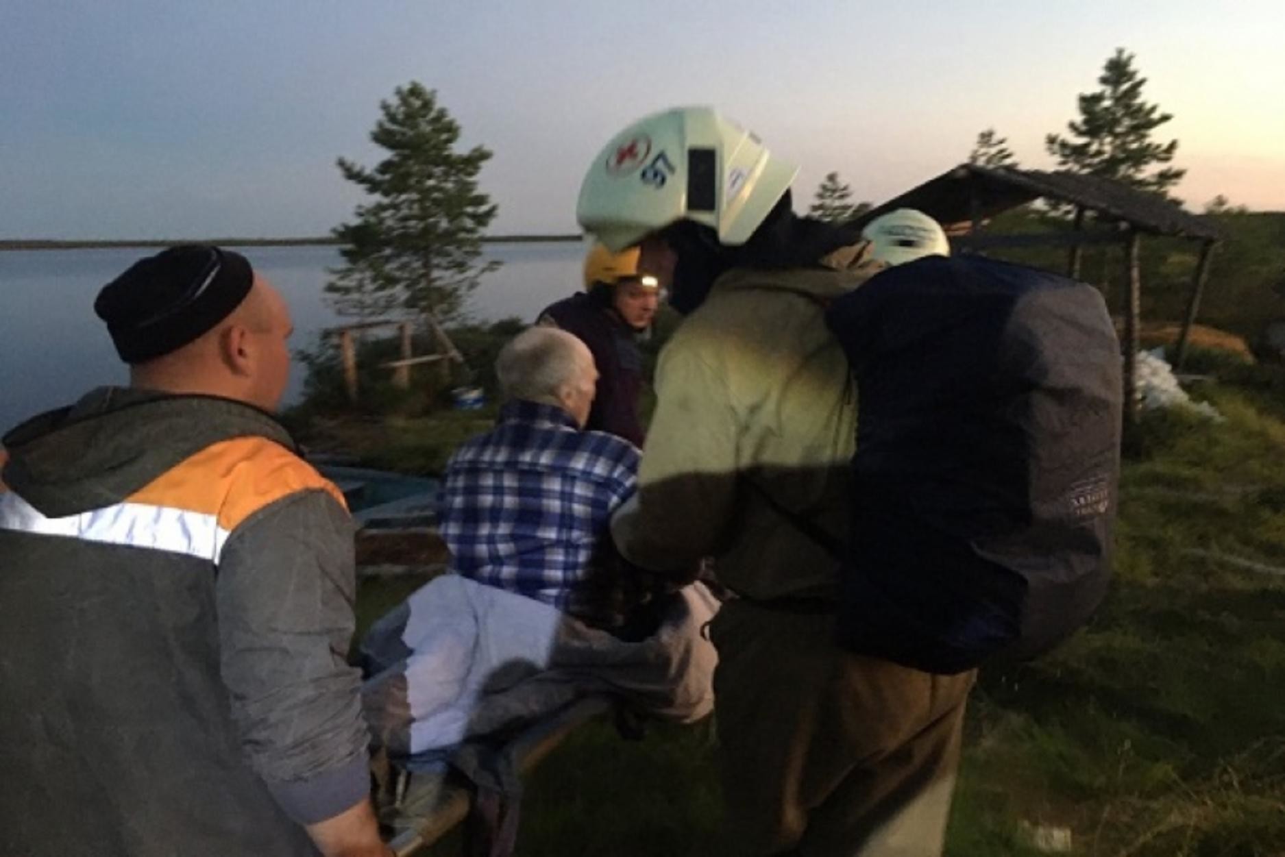 В Поморье мужчину с сердечным приступом эвакуировали с рыбалки на вертолёте