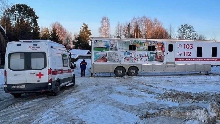 В сети обсуждают недостатки трассового пункта скорой помощи в Холмогорском округе