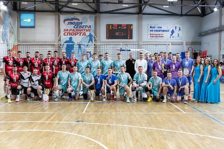 Волейбольная команда «Поморья» в финале первой лиги Чемпионата России