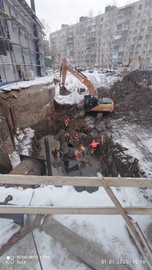 В Архангельске начались масштабные восстановительные работы на центральной канализационной станции