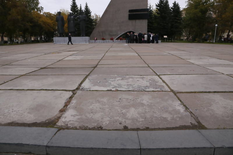 В Архангельске на площади Мира отреставрируют монумент Победы