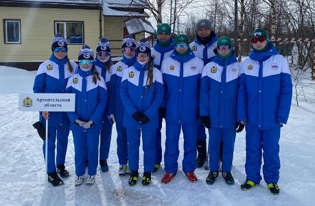Лыжники из Архангельской области стали серебряными призерами Всероссийских Арктических игр