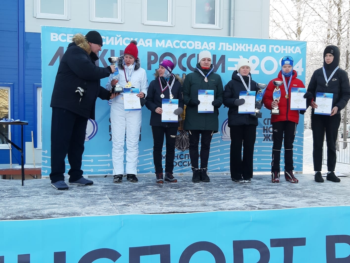 Главный старт «Лыжни России» собрал в Северодвинске свыше 700 участников 