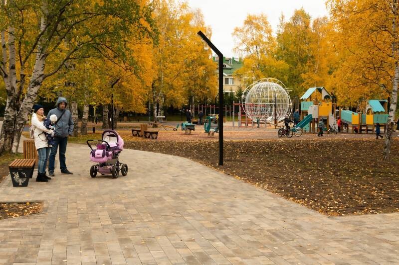 Сквер на Никольском проспекте признан одним из лучших в России