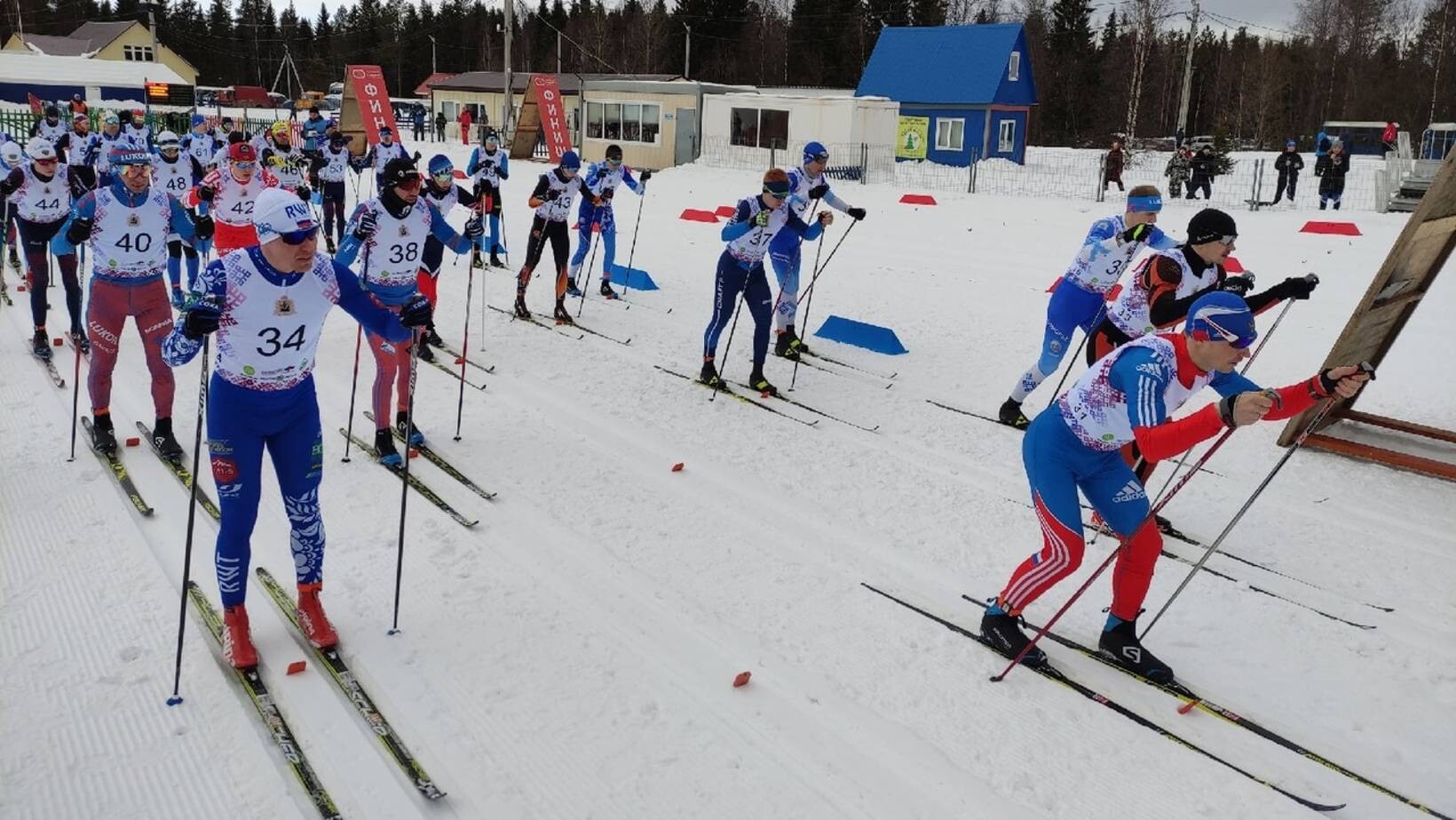 Команда лыжников из Архангельска стала первой на Беломорских играх среди городских округов