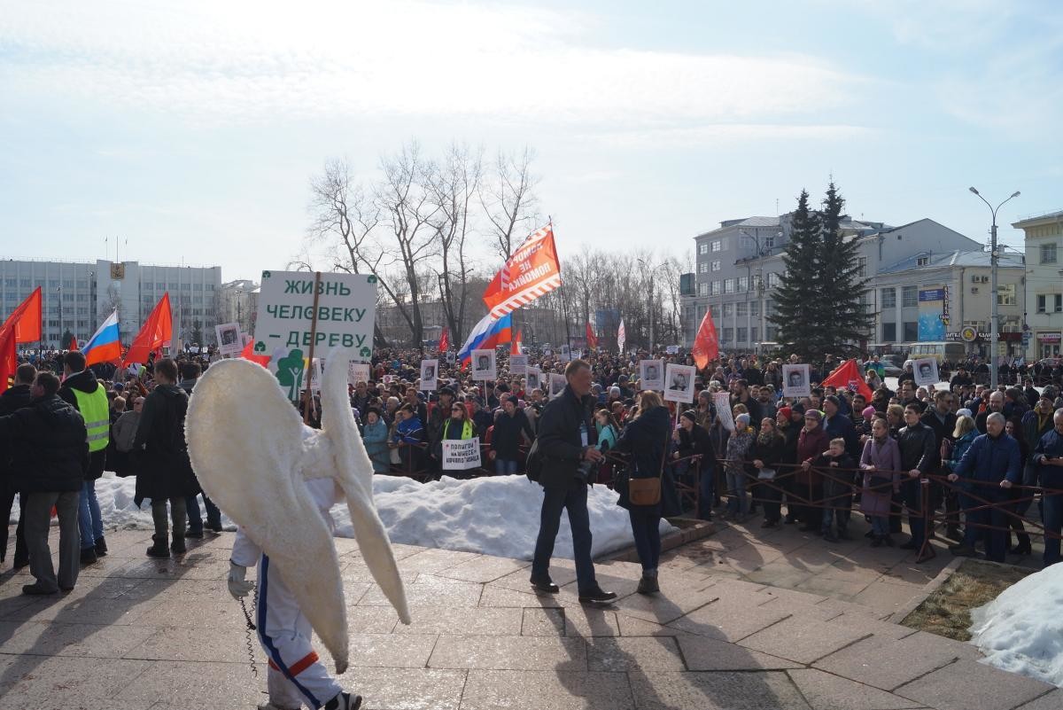 Активиста антимусорного протеста задержали на железнодорожном вокзале Архангельска
