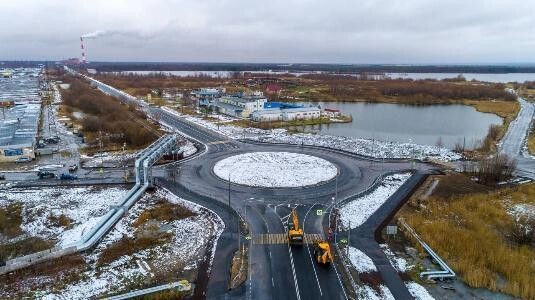 В Северодвинске откроется новая круговая развязка