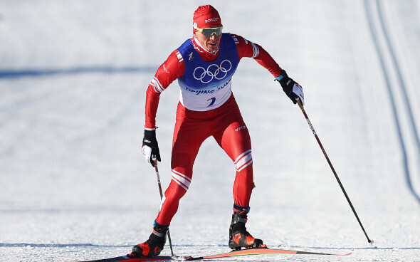 Александр Большунов взял вторую медаль на Олимпиаде в Пекине