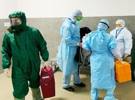 В аэропорту Архангельска прошли учения по выявлению больного коронавирусом