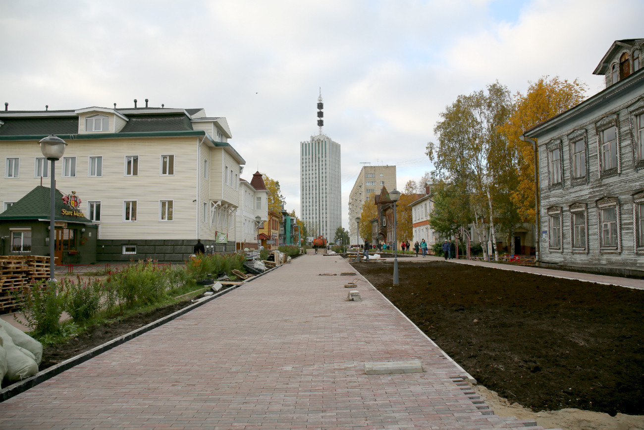 Карта архангельска чумбаровка