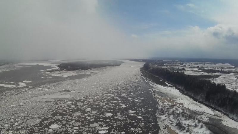 Северная Двина Архангельск зимой