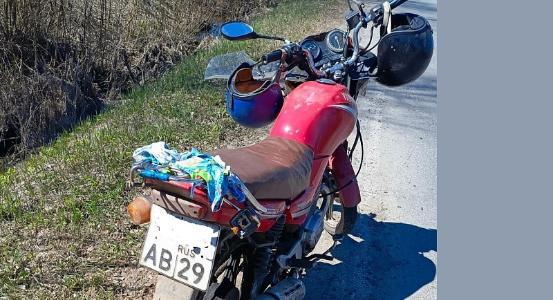 За выходные в регионе произошло четыре аварии с мотоциклистами