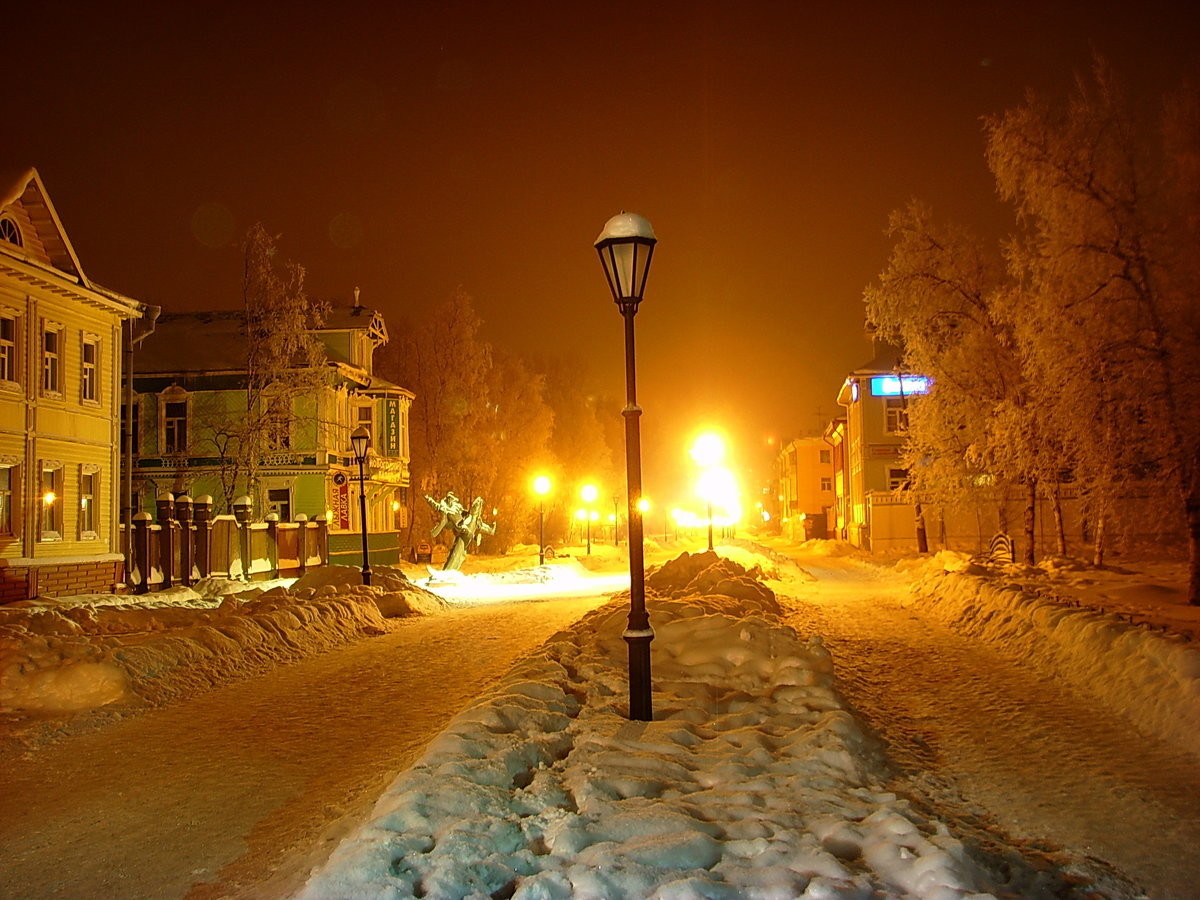 Чумбаровка Архангельск зимой