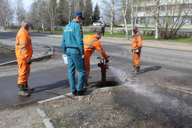 В Архангельске проверят пожарные гидранты