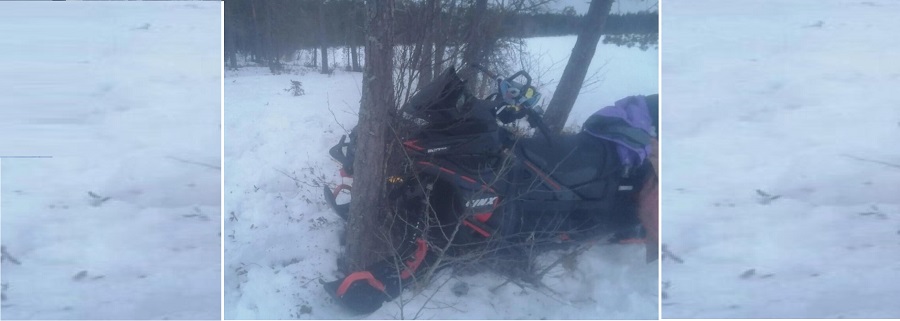 Трагедия на отдыхе: в Северодвинске снегоход не смог проехать между деревьями