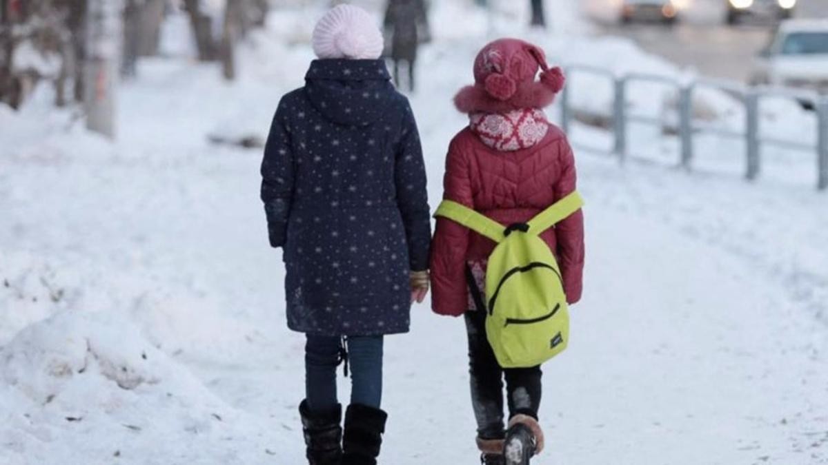 В Архангельске из-за низкой температуры могут быть отменены занятия в школах