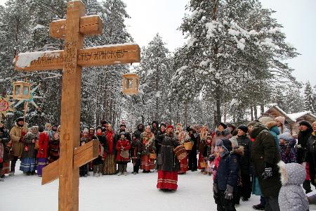 В «Малых Корелах» встретят Рождество колокольными звонами и гуляниями 