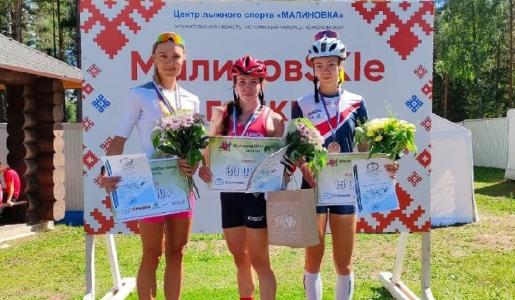 Представительница Архангельской области Мария Истомина стала чемпионкой России по лыжероллерам