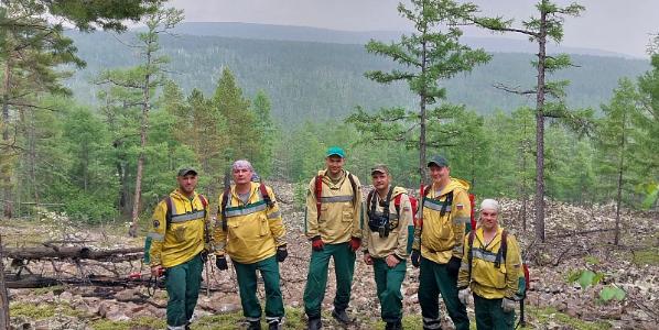 Специалисты областного ЕЛЦ помогают тушить пожары в Забайкальском крае