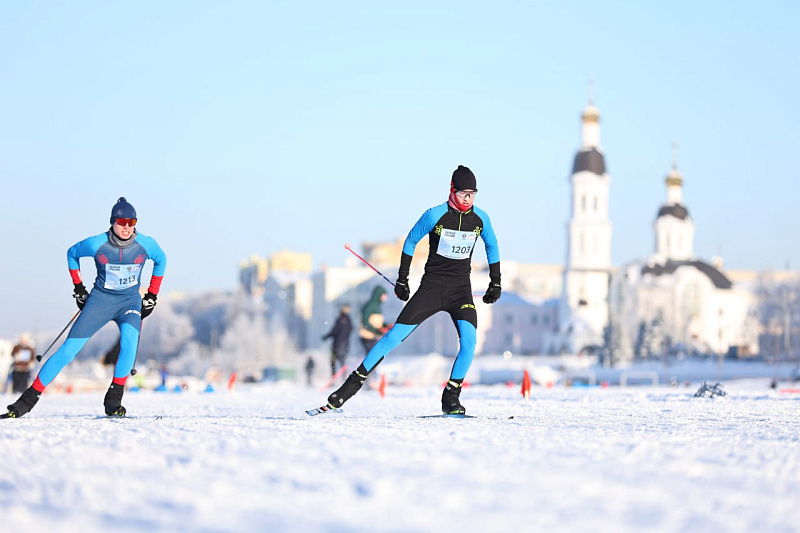 Более 10 тысяч жителей Архангельской области вышли на «Лыжню России»
