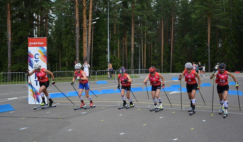 В устьянской Малиновке дали старт всероссийским соревнованиям по лыжероллерам