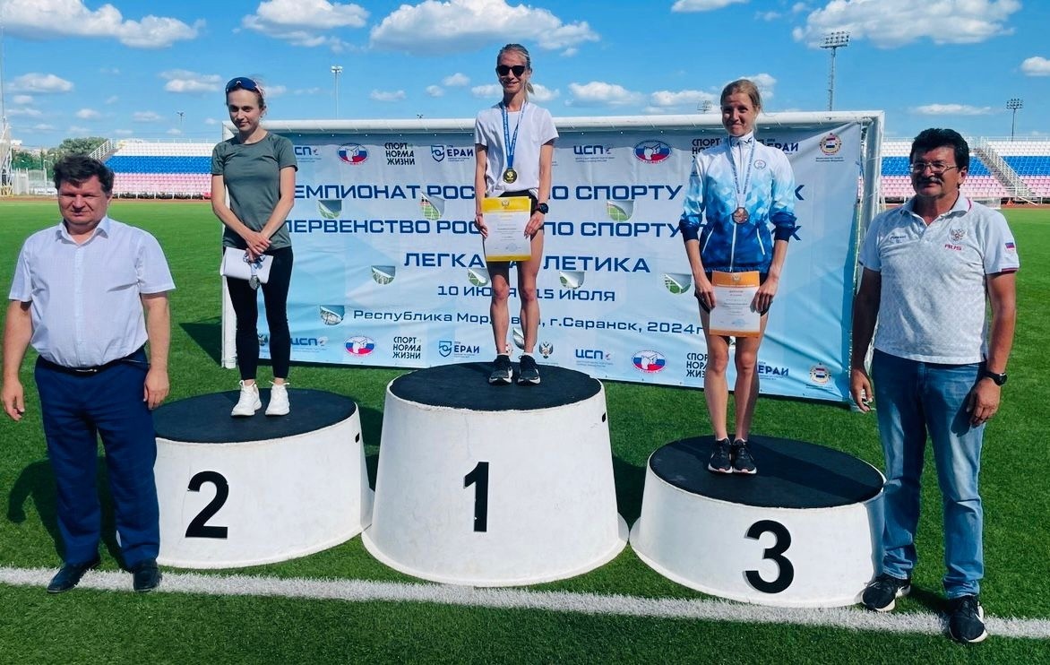 Легкоатлетка Маргарита Калиневич взяла бронзу чемпионата России